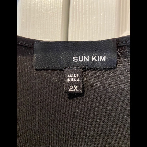 NWOT~Fabulous Versatile SleevelessTunic by Sun Kim - Picture 9 of 11